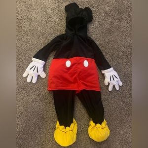 Size 2 toddler Mickey Costume